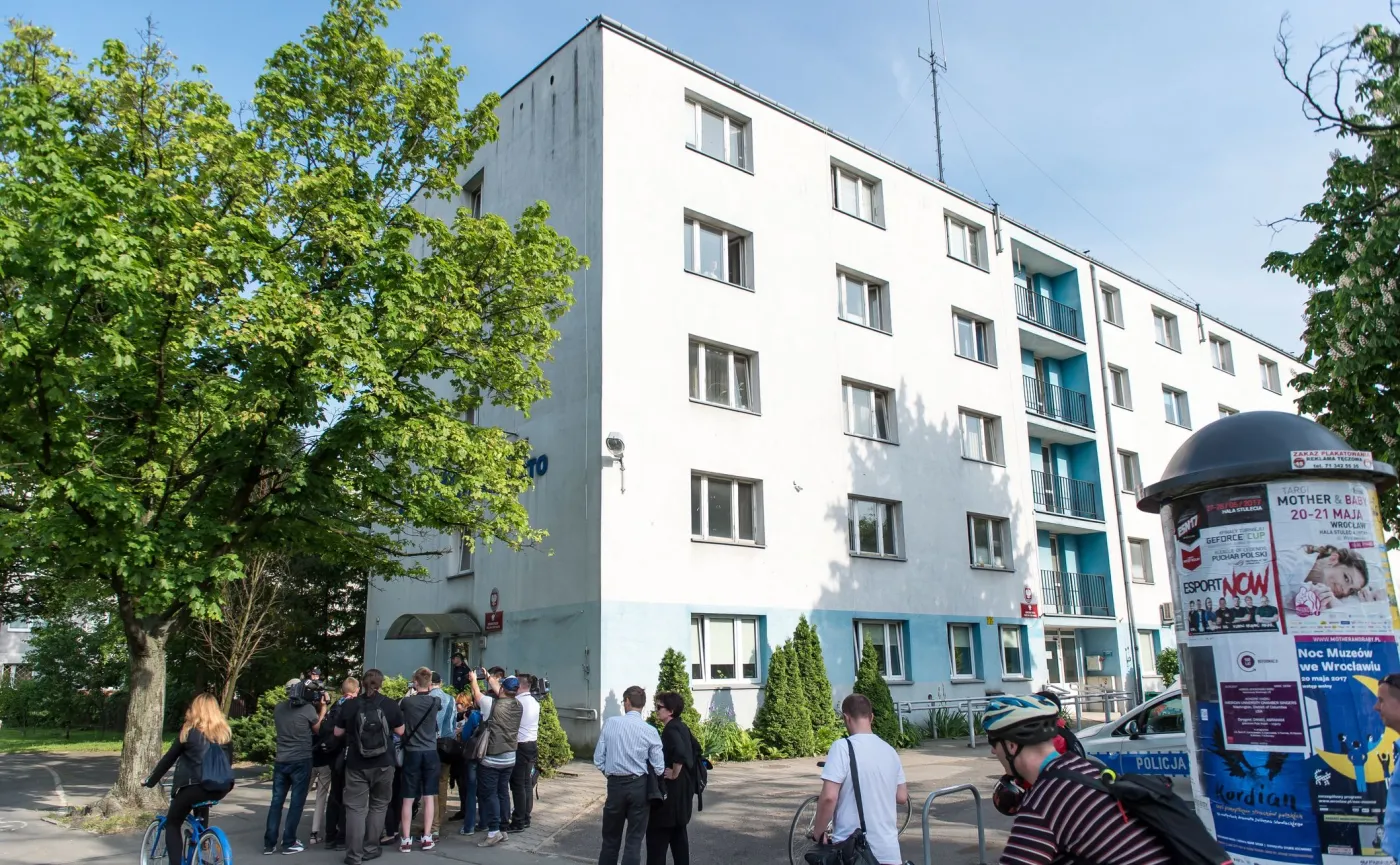 Komisariat, w któym zginął Igor Stachowiak