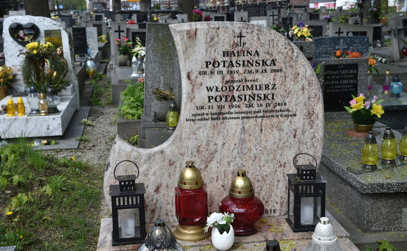 Grób generała Włodzimierza Potasińskiego