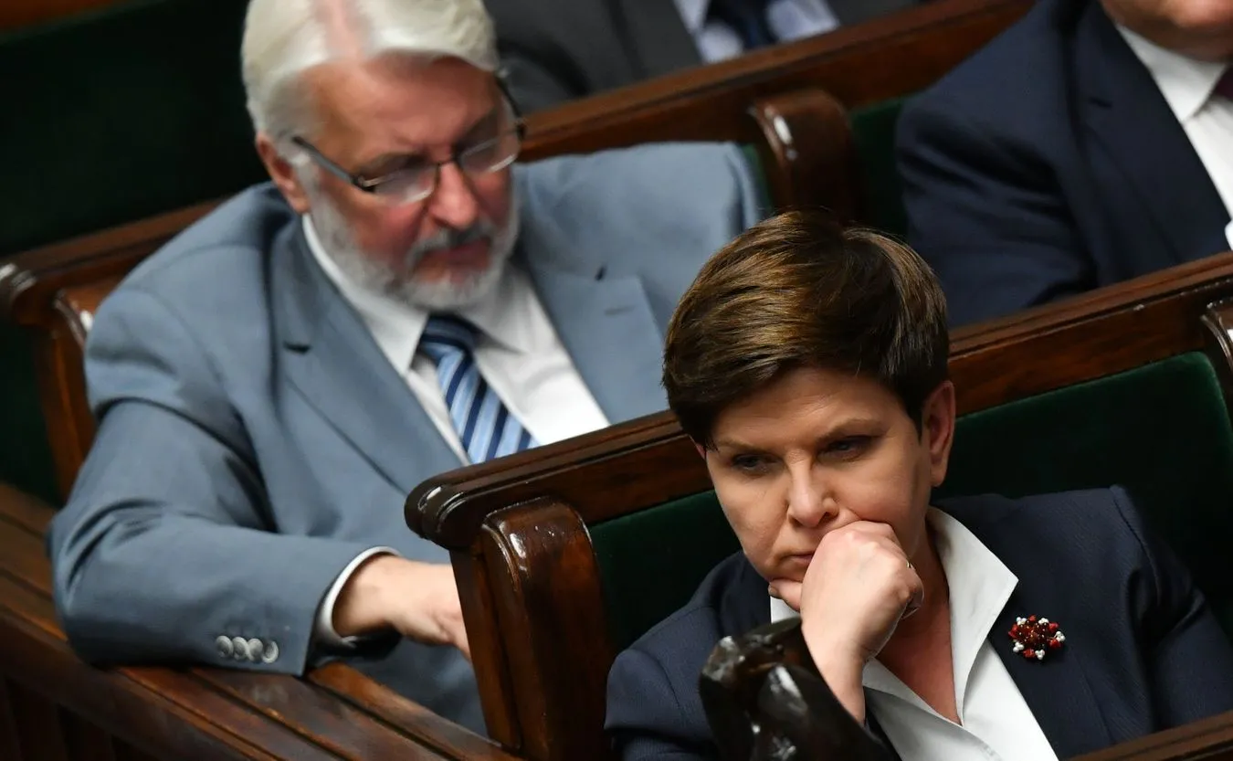 Witold Waszczykowski i Beata Szydło