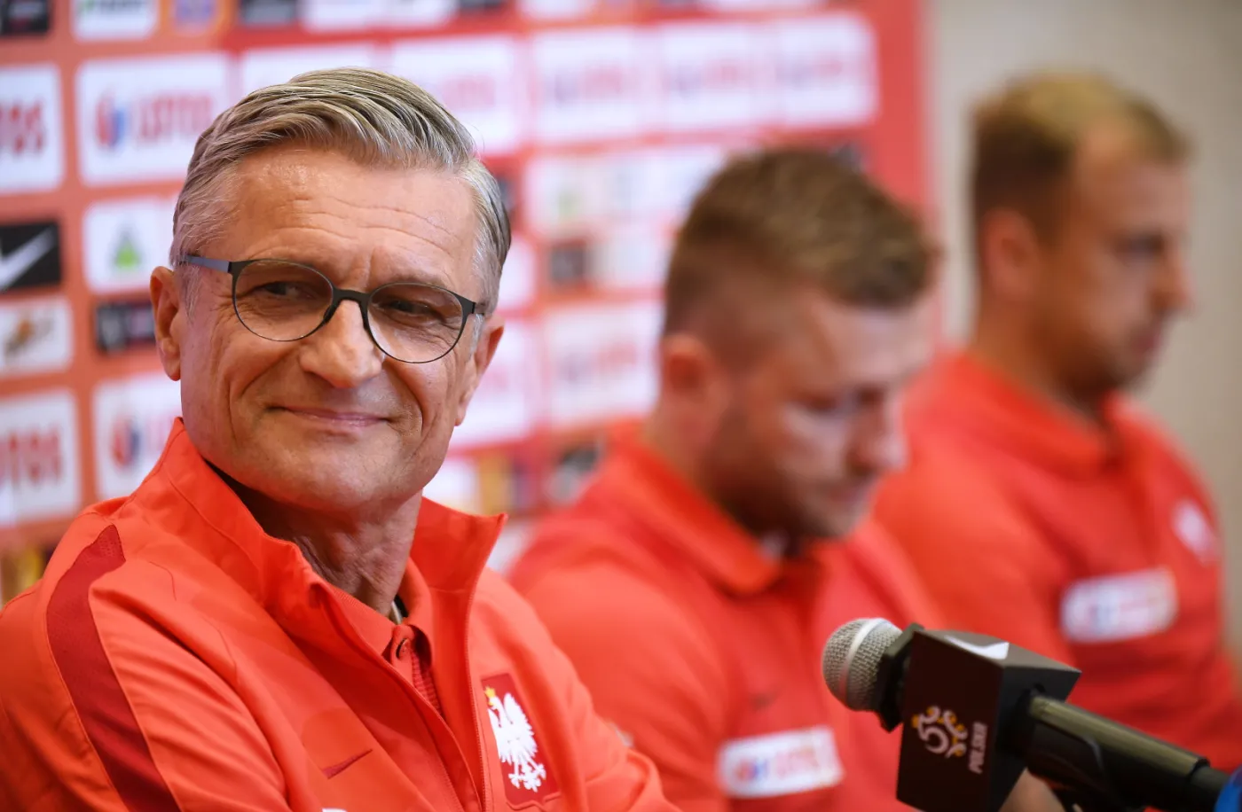 Trener piłkarskiej reprezentacji Polski Adam Nawałka