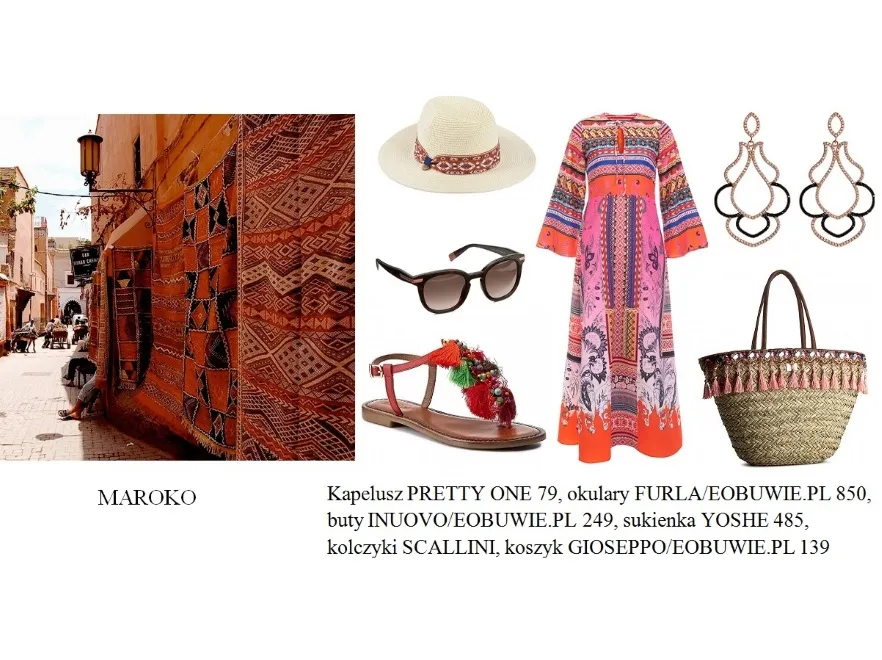 STYLIZACJE inspirowane podróżami