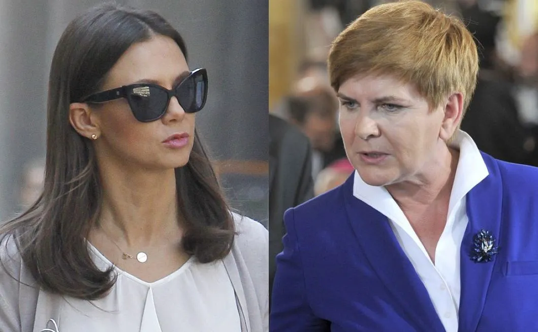 Kinga Rusin, premier Beata Szydło