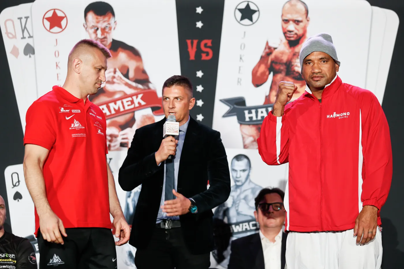 Tomasz Adamek, Mateusz Borek i Solomonem Haumono