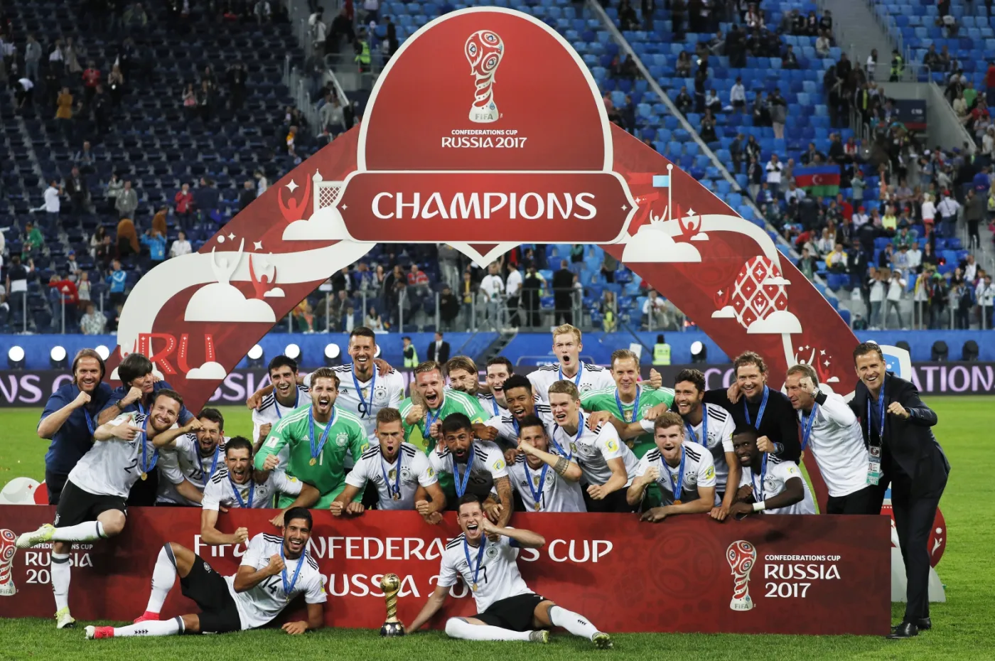 Niemcy w finale lepsi od Chile. Puchar Konfederacji jedzie za naszą zachodnią granicę [WIDEO]