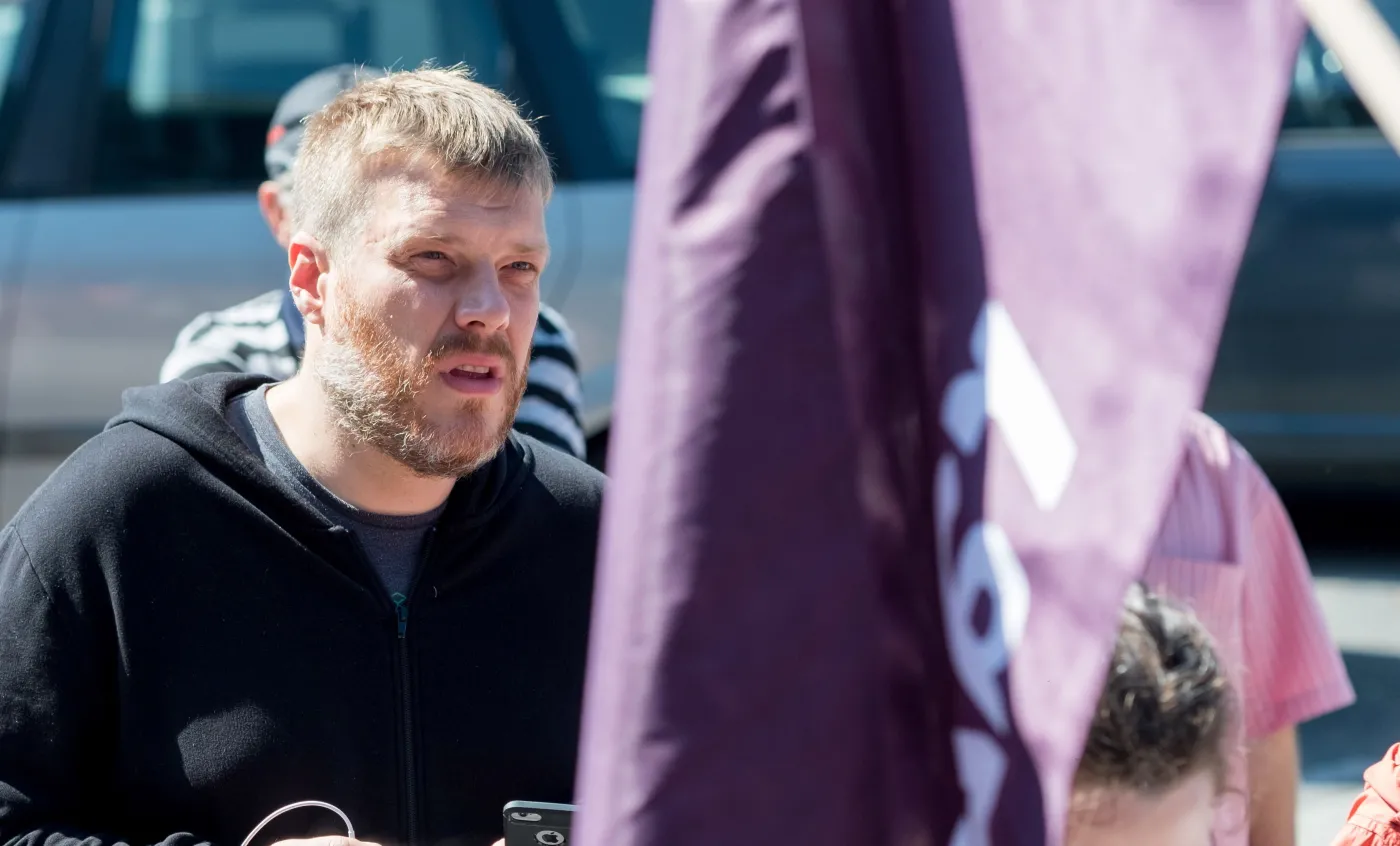 Adrian Zandberg, lider Partii Razem