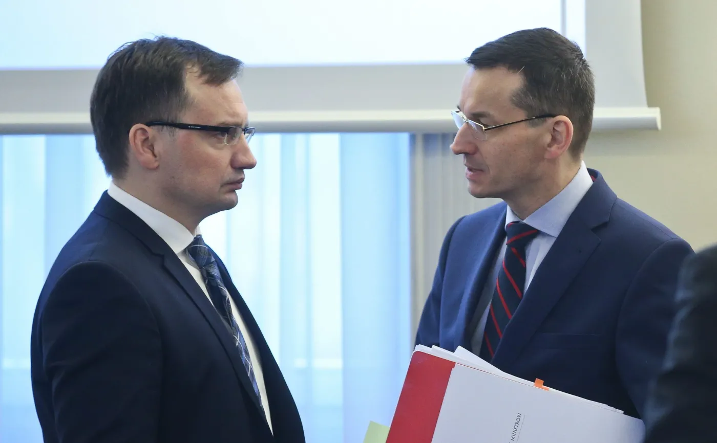 Zbigniew Ziobro, Mateusz Morawiecki