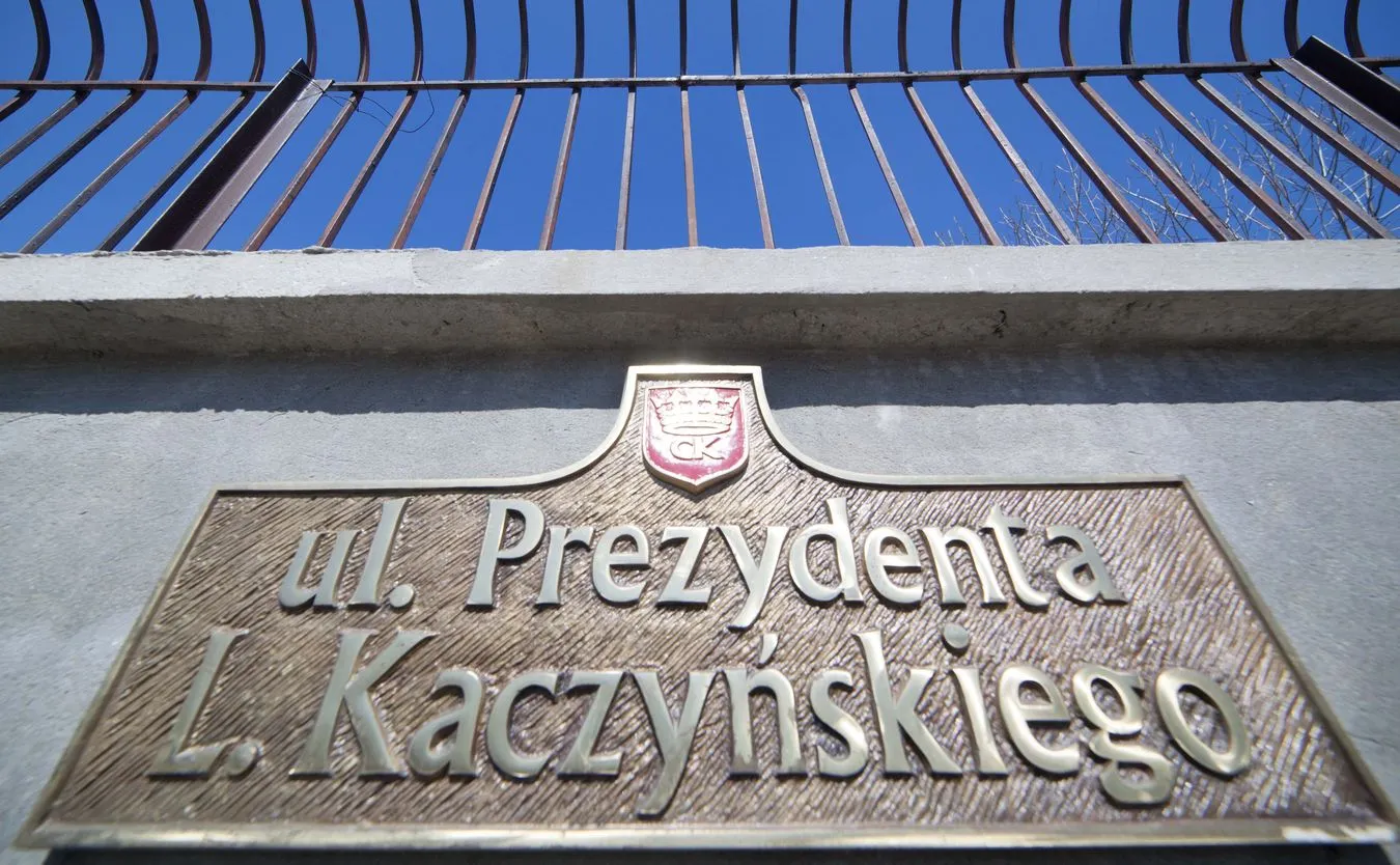 Ulica Lecha Kaczyńskiego w Kielcach