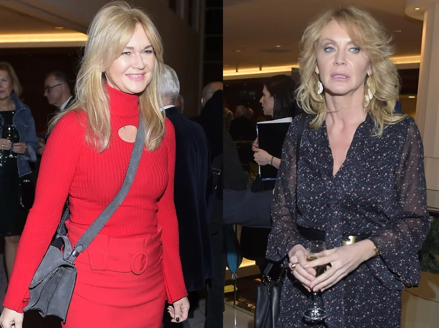 Kwestia stroju? 10 lat mniej nie pomogło Beacie Ścibakównie wyglądać lepiej od Grażyny Torbickiej. FOTO