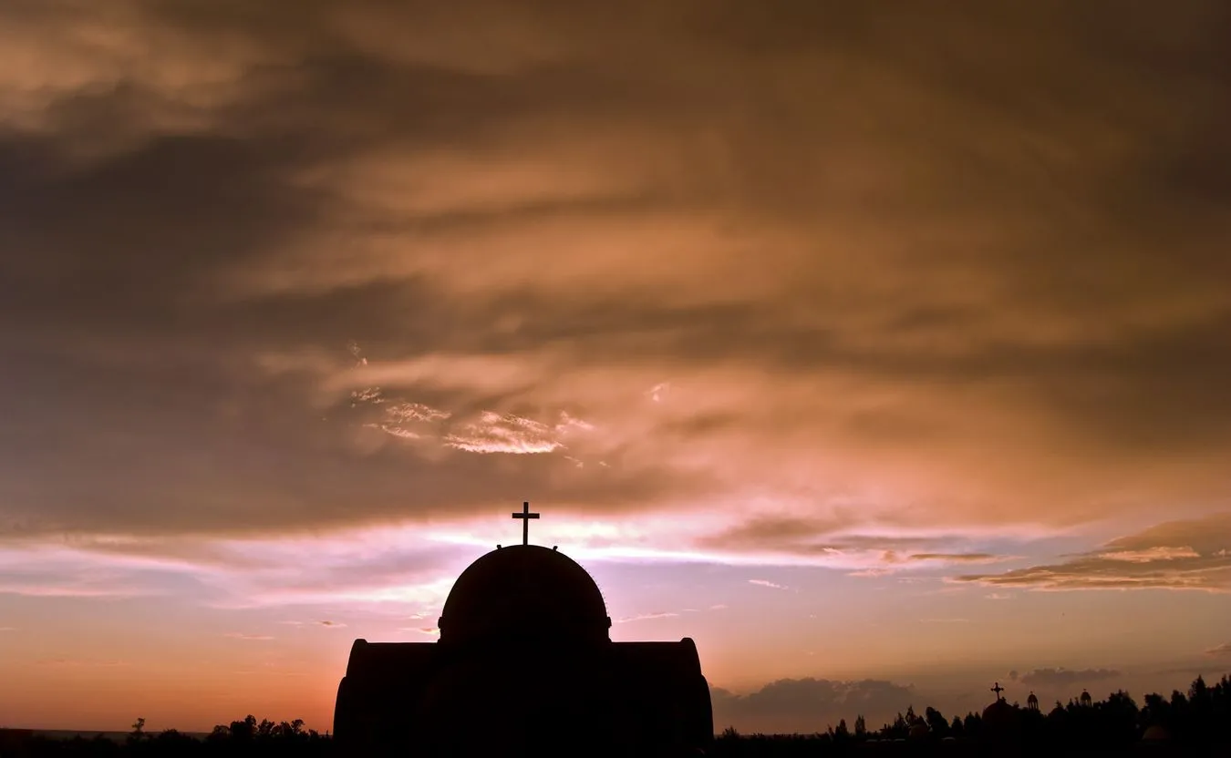 Koptyjska świątynia w Egipcie