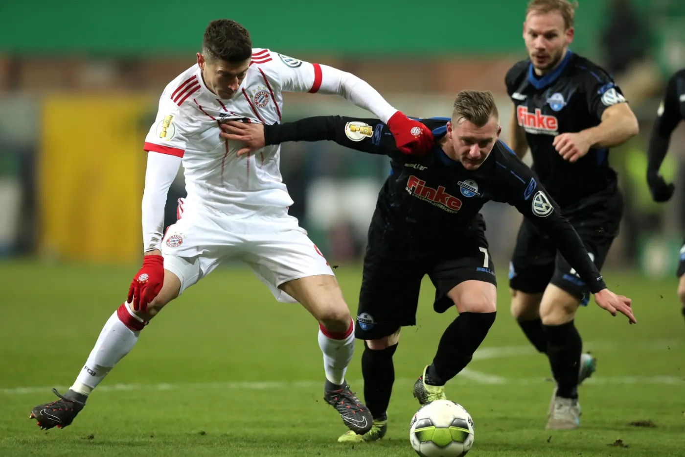 Robert Lewandowski i Marlon Ritter