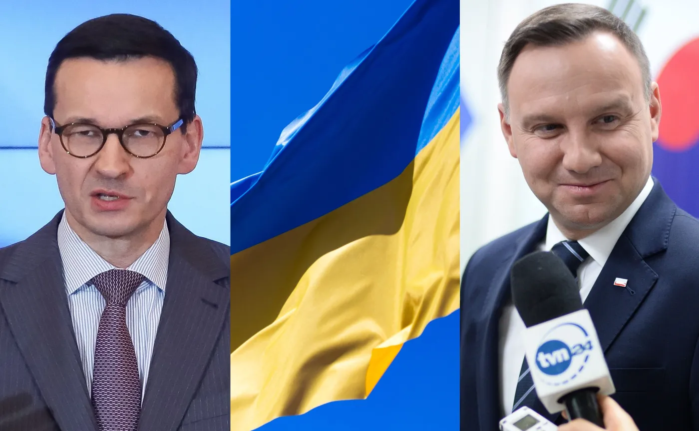 Mateusz Morawiecki i Andrzej Duda