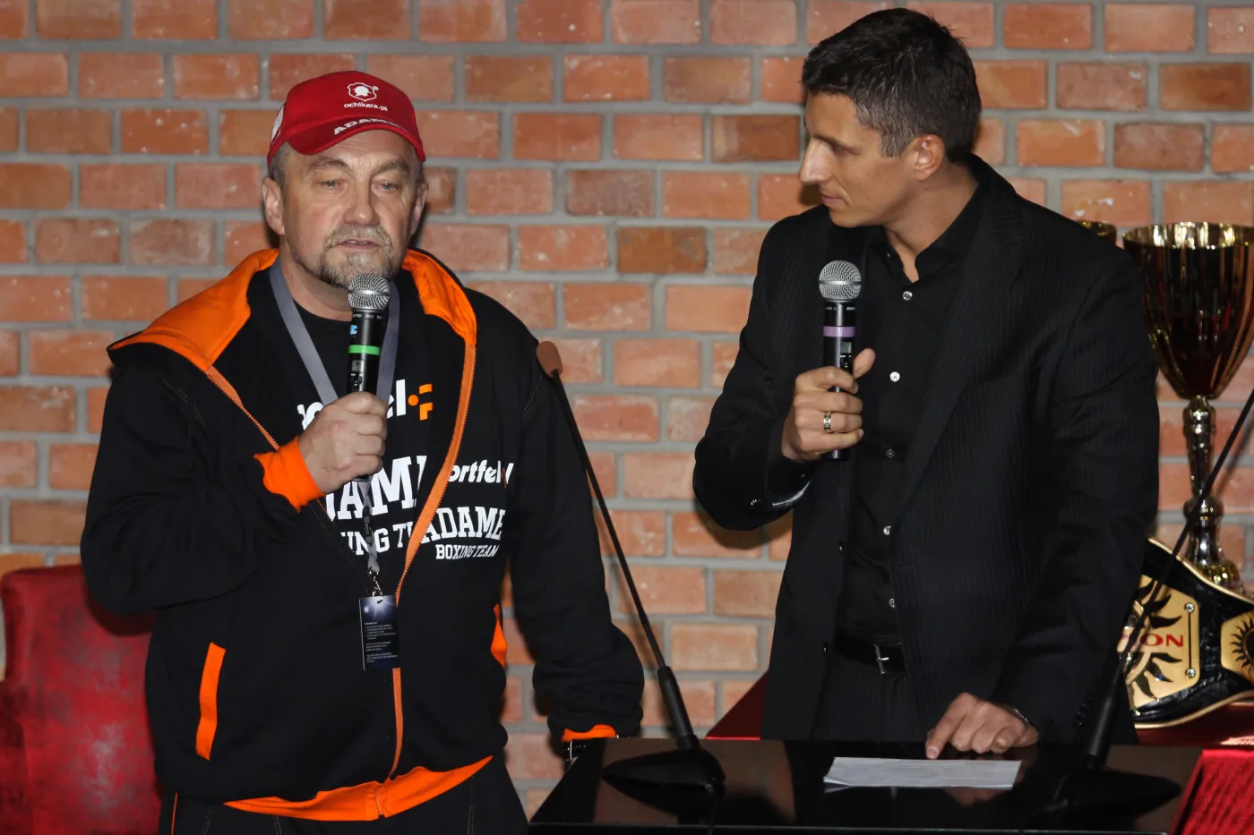 Andrzej Gmitruk i Mateusz Borek