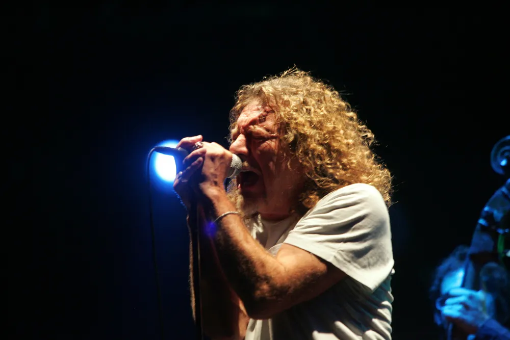 Robert Plant na festiwalu Sziget w Budapeszczie - sierpień 2017