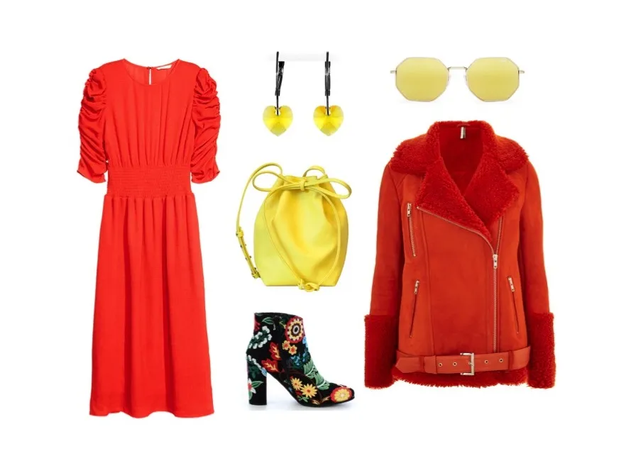 STYLIZACJE z kożuchami motocyklowymi