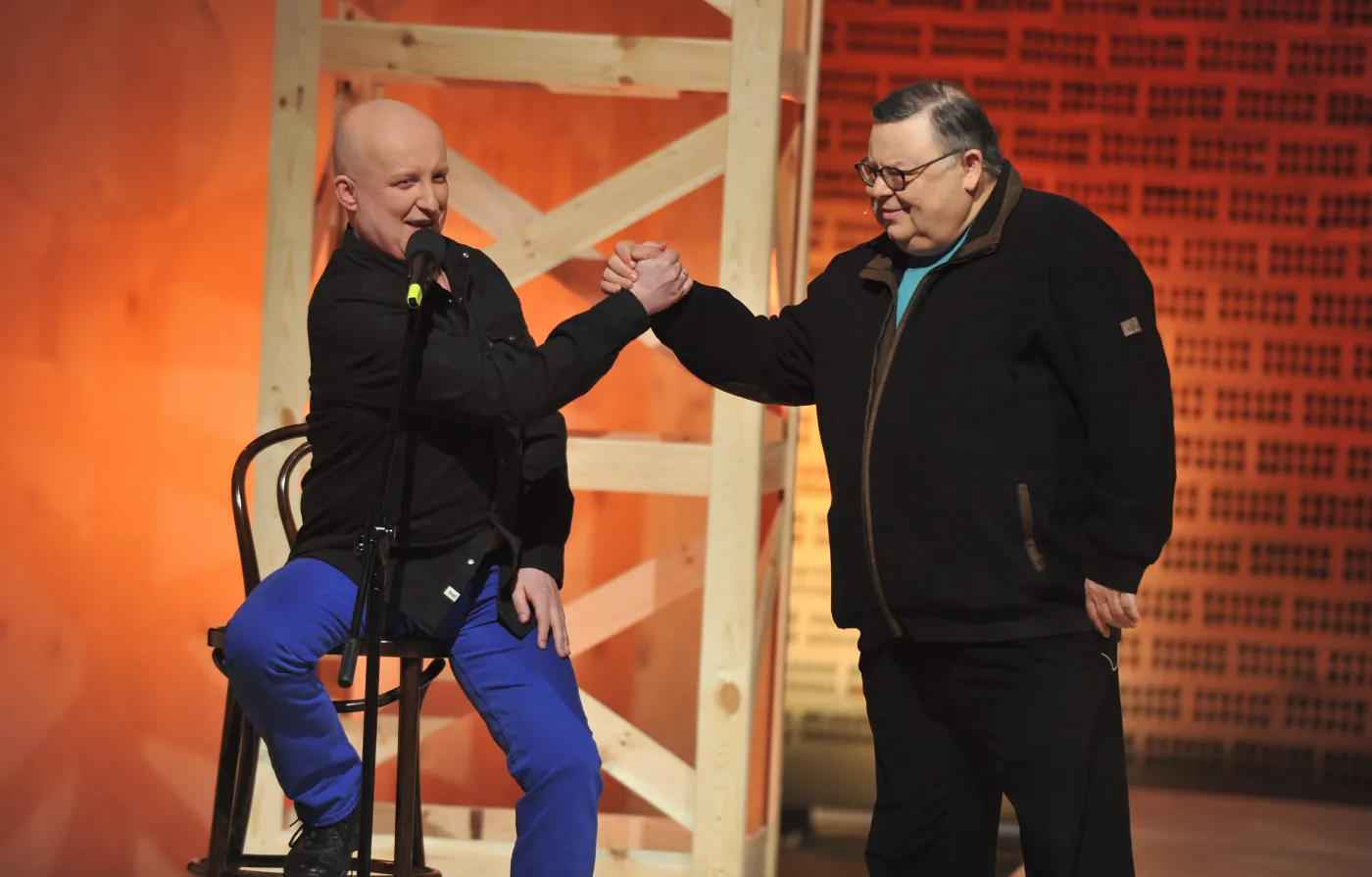 Piotr Bukartyk i Wojciech Mann