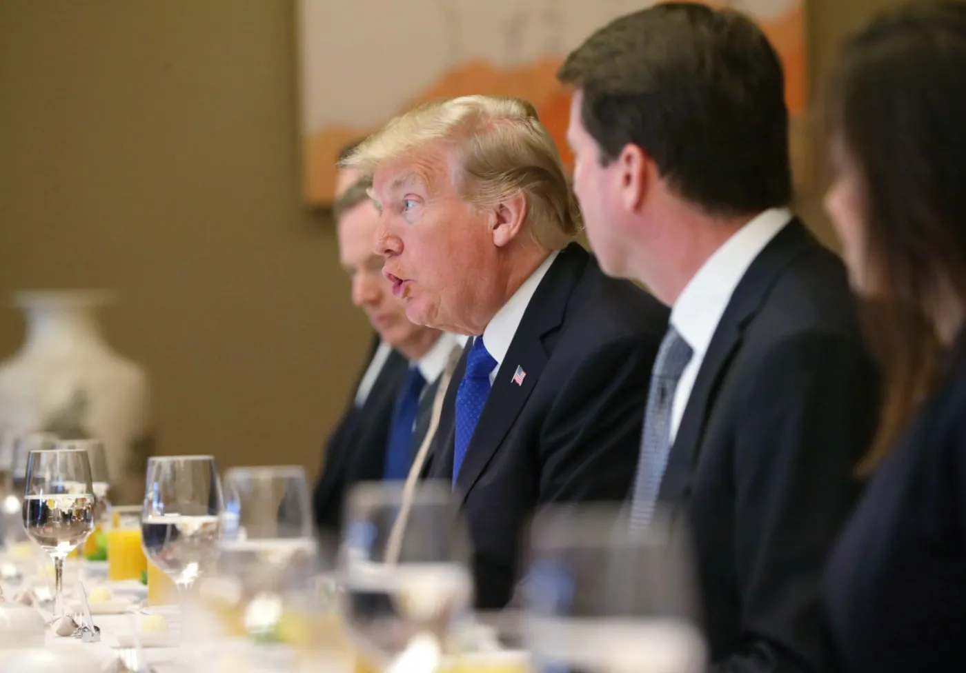 Donald Trump przebywa z wizytą w Japonii