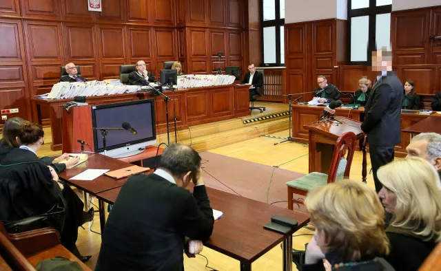 Proces Arabskiego. B. oficerowie specpułku nie chcieli odpowiadać na pytania