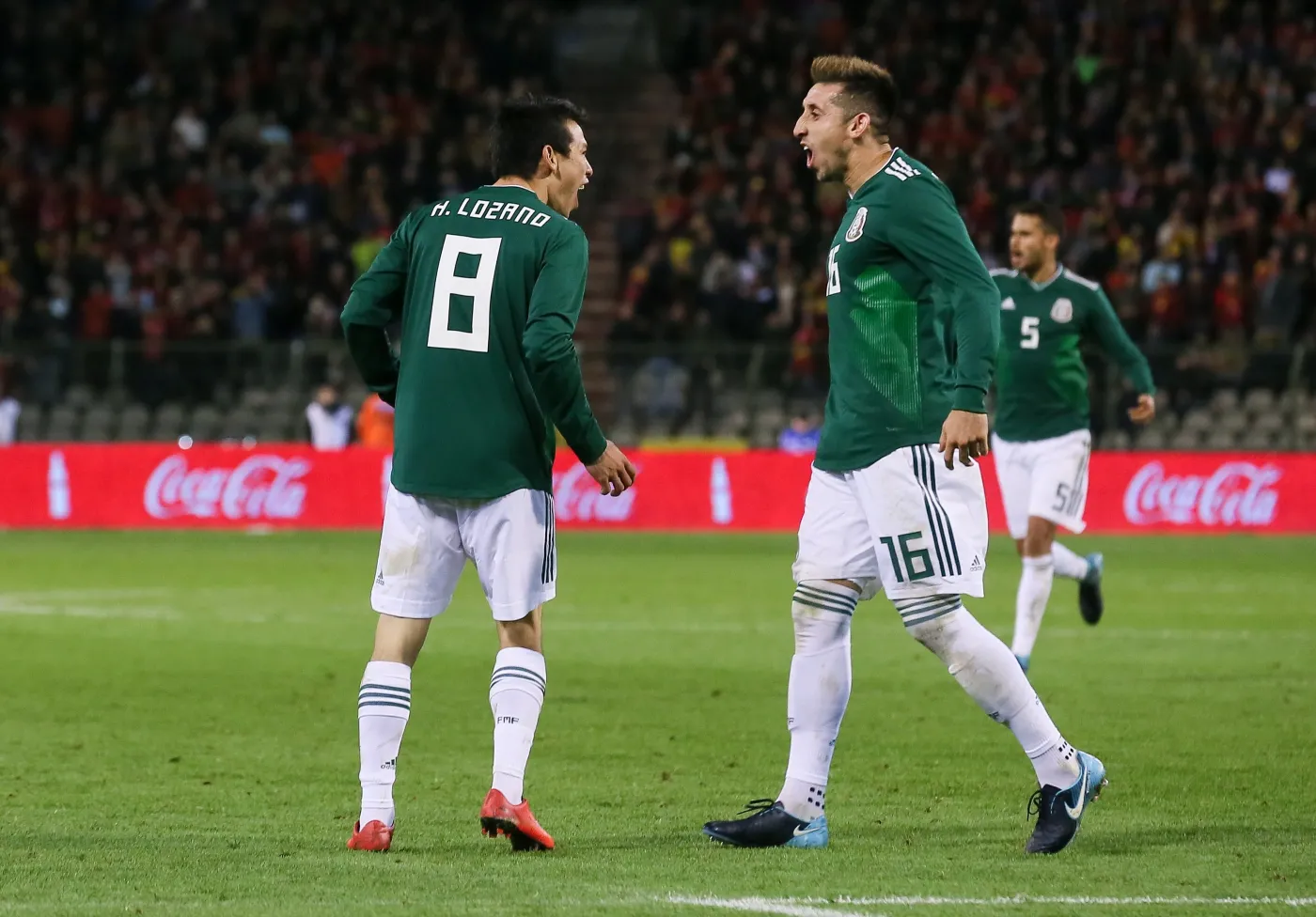 Hirving Lozano i Hector Herrera
