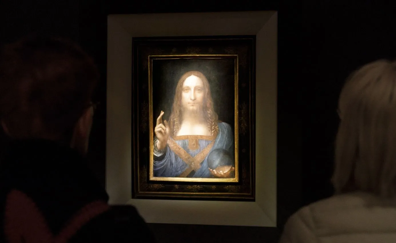 Obraz Leonarda da Vinci sprzedany za rekordowe 450,3 mln USD. Aukcja trwała 19 minut