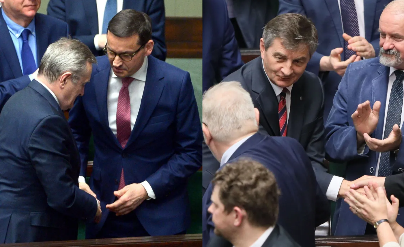 Piotr Gliński i Marek Kuchciński 