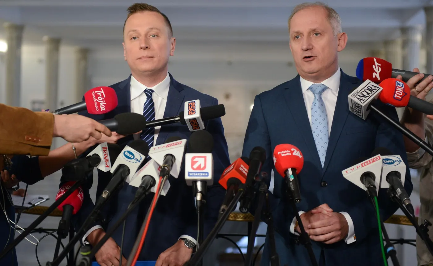 Krzysztof Brejza i Sławomir Neumann