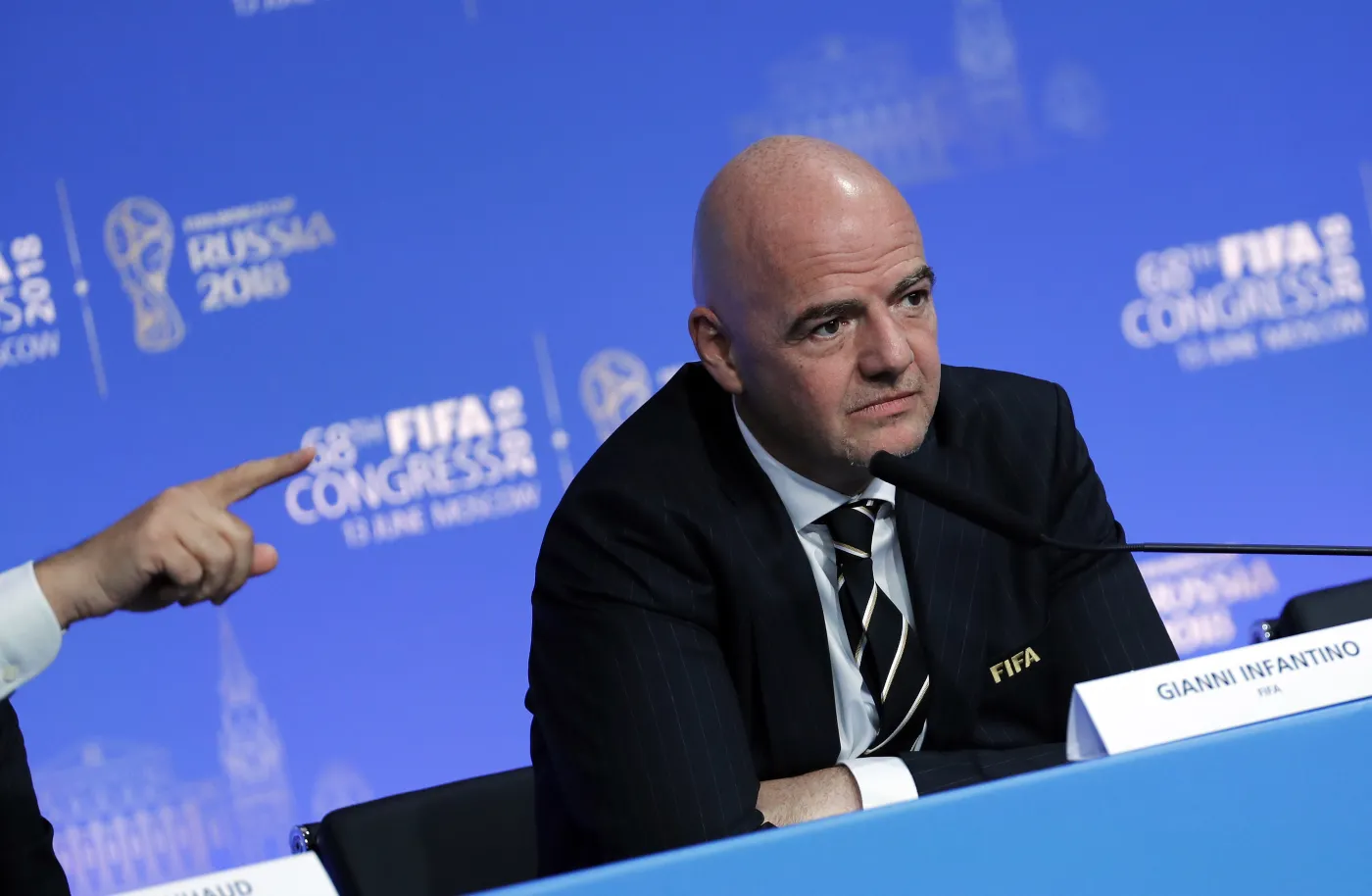 Prezydent FIFA Gianni Infantino