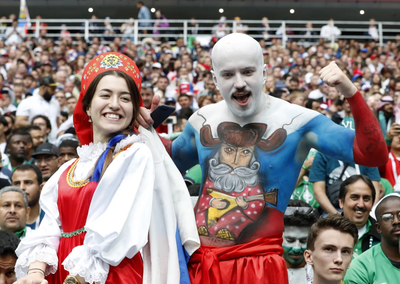 Rosja w euforii po meczu otwarcia. "To cudowne, po prostu cudowne"