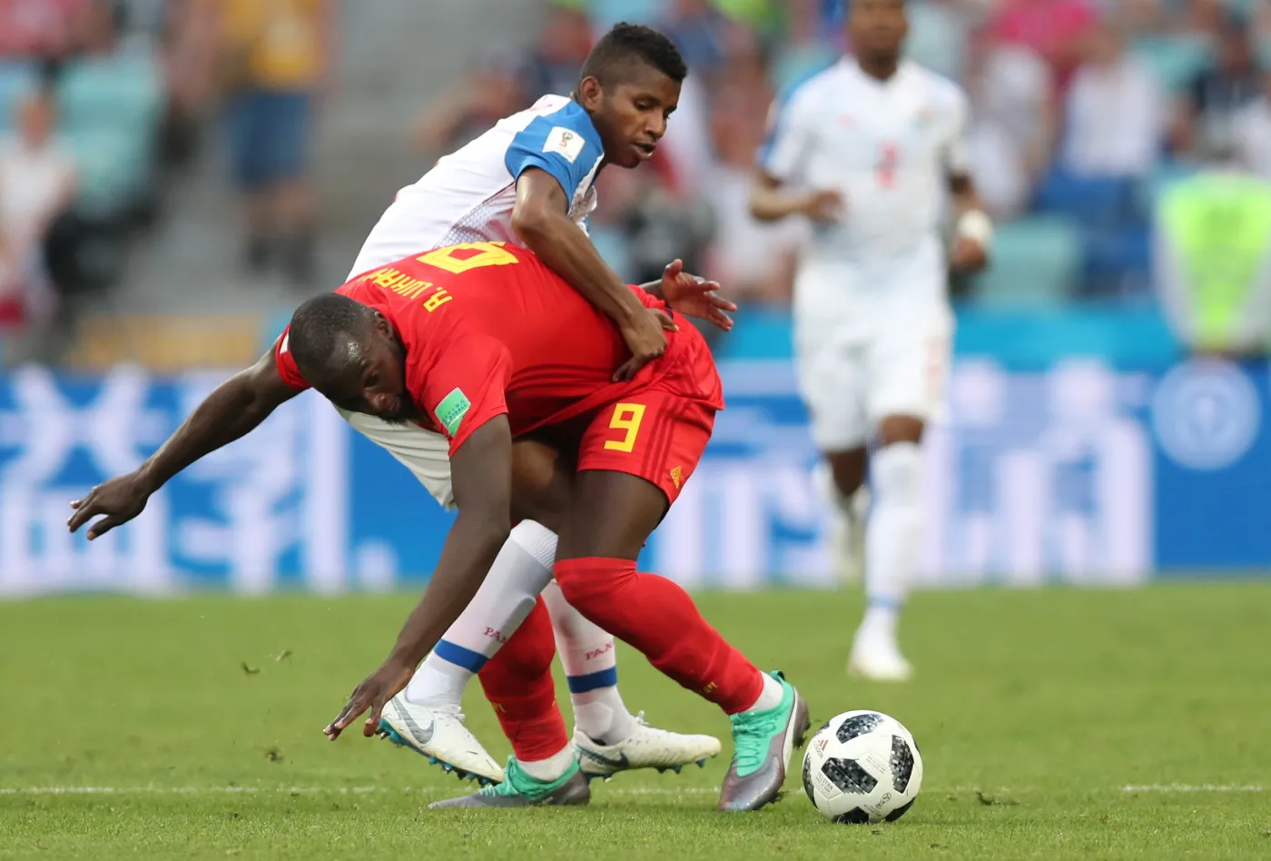 Fidel Escobar i Romelu Lukaku