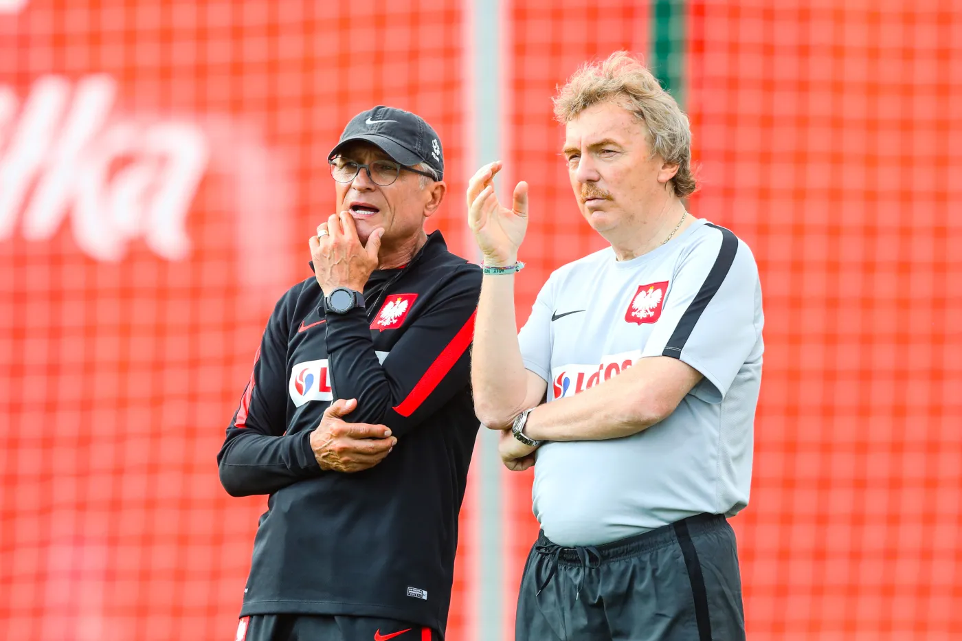 Adam Nawałka i Zbigniew Boniek