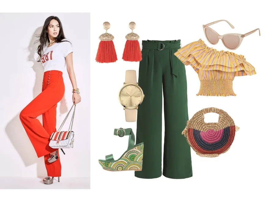 Szerokie spodnie hitem lata 2018