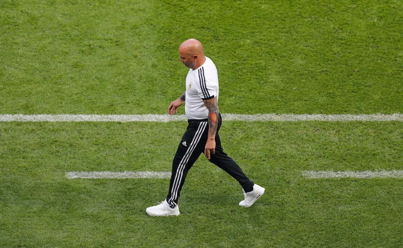 Jorge Sampaoli, trener Argentyny