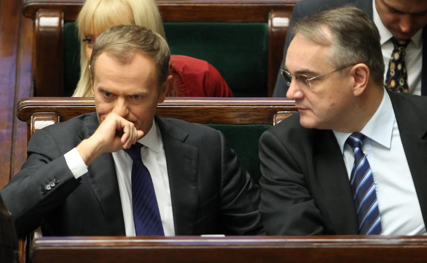 Donald Tusk i Waldemar Pawlak