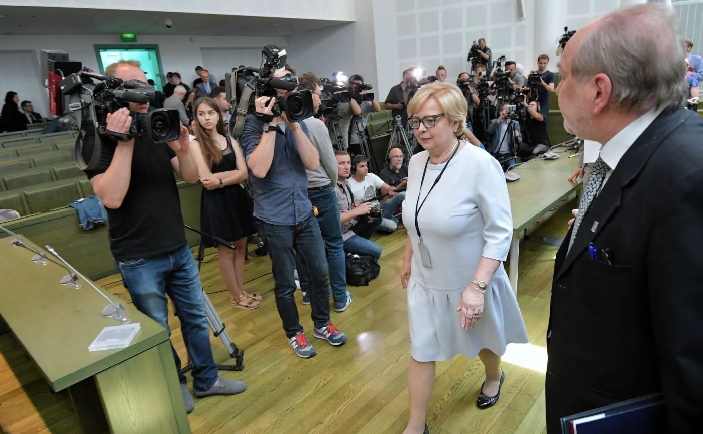 Małgorzata Gersdorf i Józef Iwulski