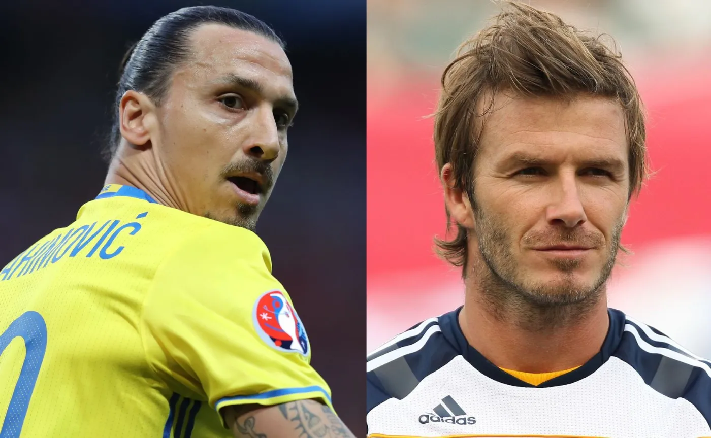 Zlatan Ibrahimović i David Beckham