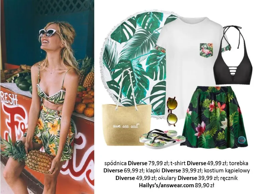 STYLIZACJE na imprezę nad basenem