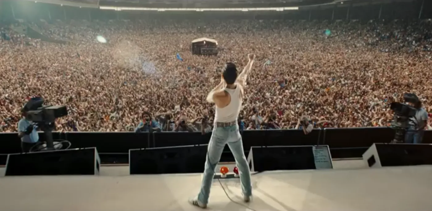 Kadr z filmu "Bohemian Rhapsody"
