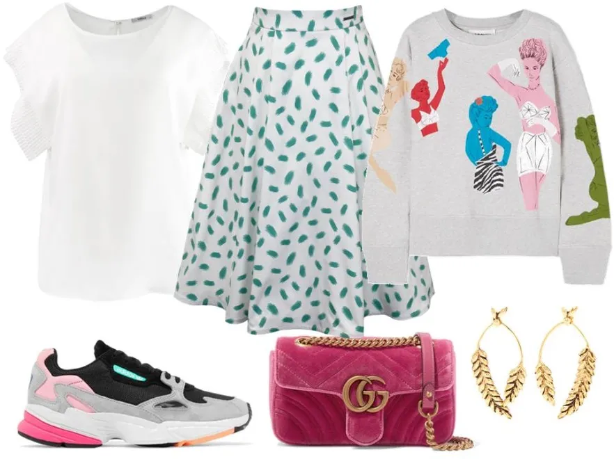 Róż w letnim wydaniu. STYLIZACJE