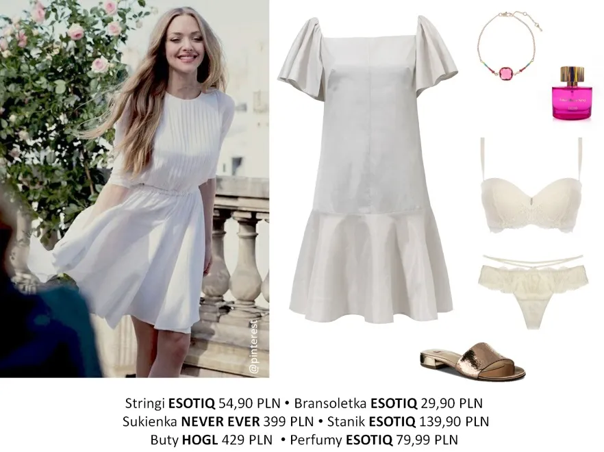 Świeżo i modnie: STYLIZACJE inspirowane zestawami Amandy Seyfried