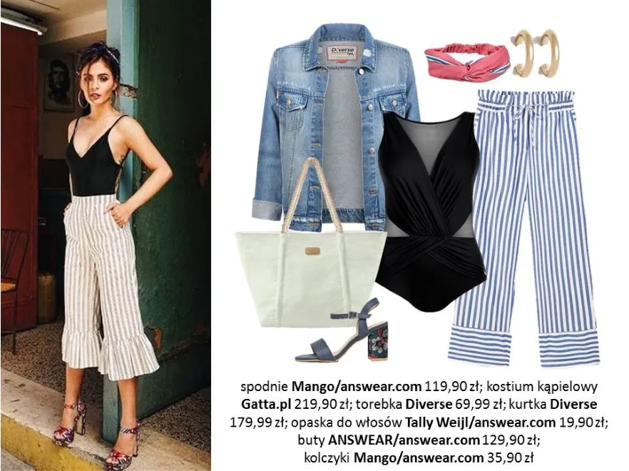 Wcale nie tylko na plażę! Tego lata strój kąpielowy nosi się w mieście. STYLIZACJE