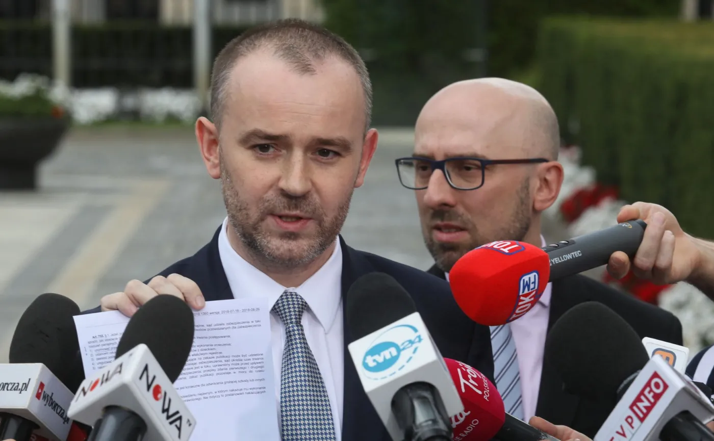 Paweł Mucha i Krzysztof Łapiński