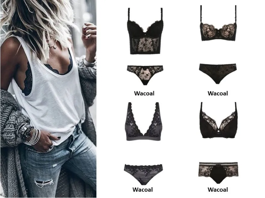 Bielizna wychodzi na wierzch. STYLIZACJE, które trzeba nauczyć się nosić