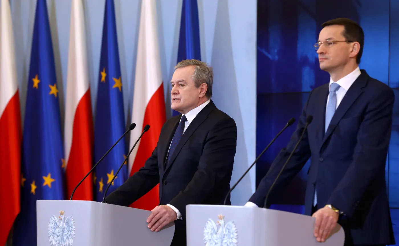 Piotr Gliński Mateusz Morawiecki