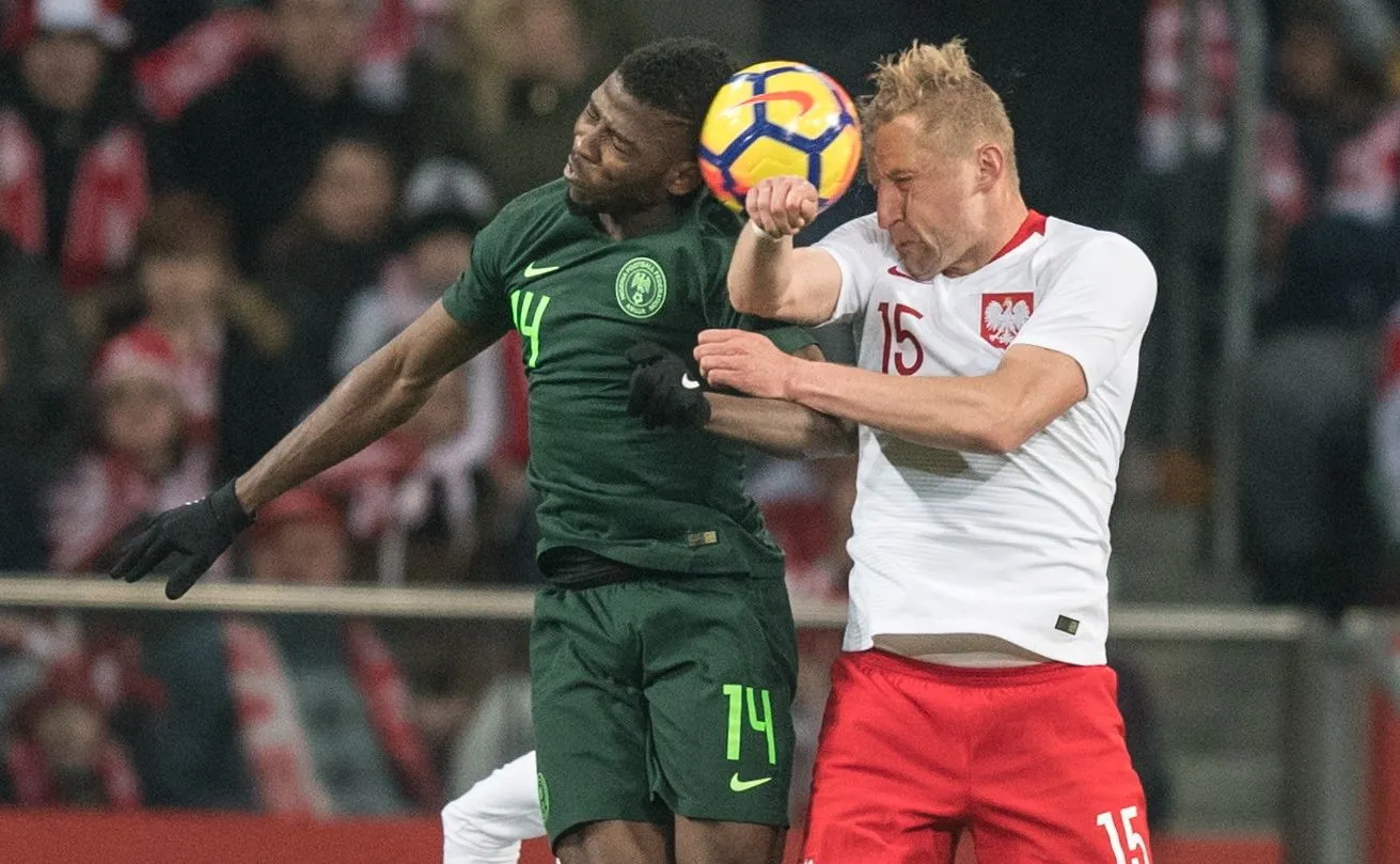 Kamil Glik (P) i Kelechi Iheanacho (L)