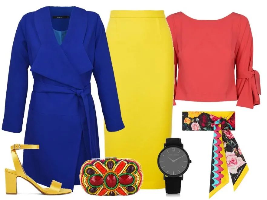 Wiosna w klimacie Mondriana. STYLIZACJE