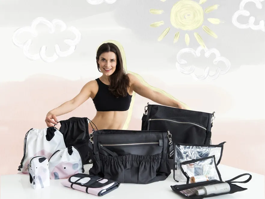 Kasia Kępka dołączyła do grona fit matek projektantek. Stworzyła kolekcję akcesoriów dla znanej marki. FOTO