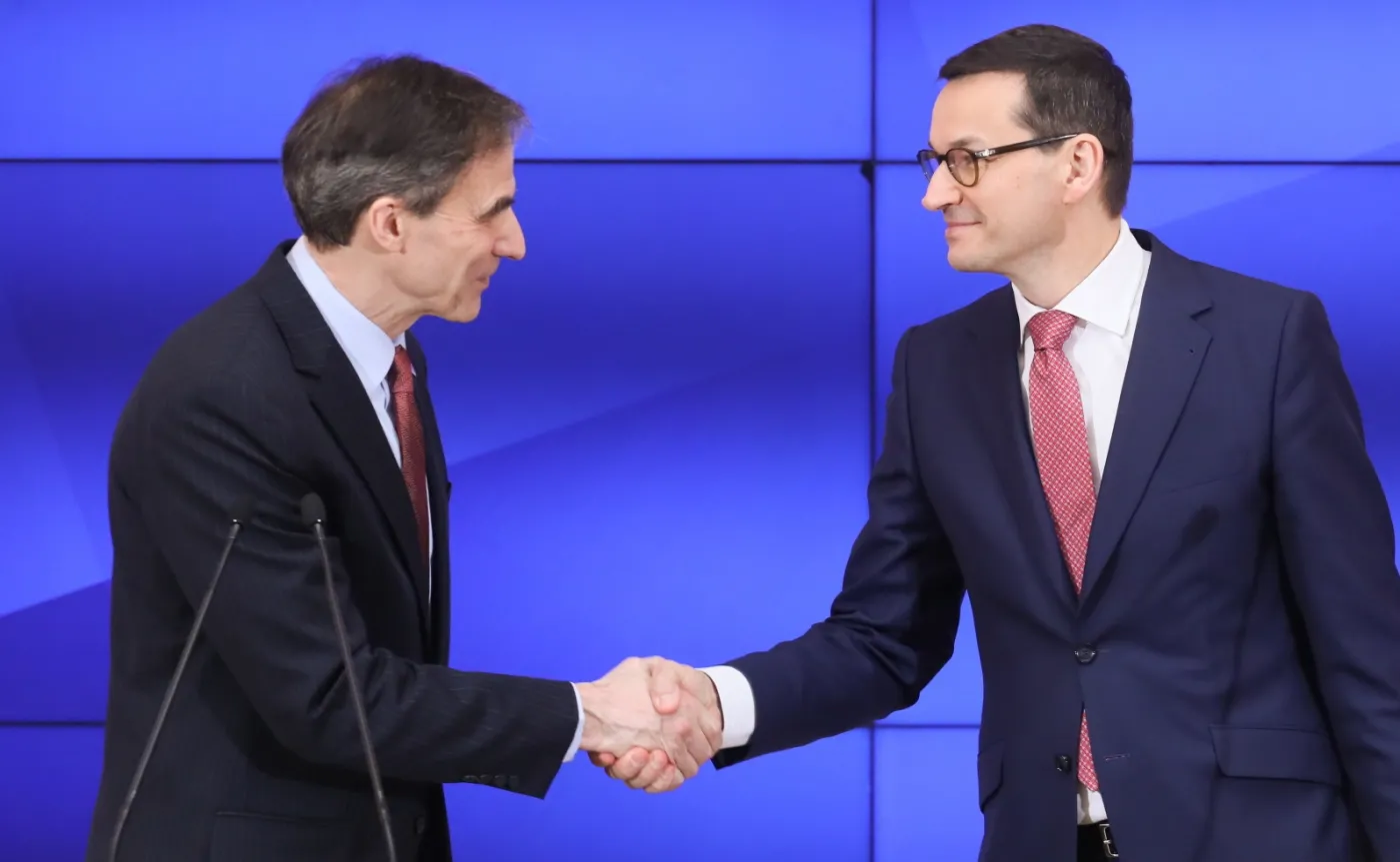Mateusz Morawiecki, Paul W. Jones