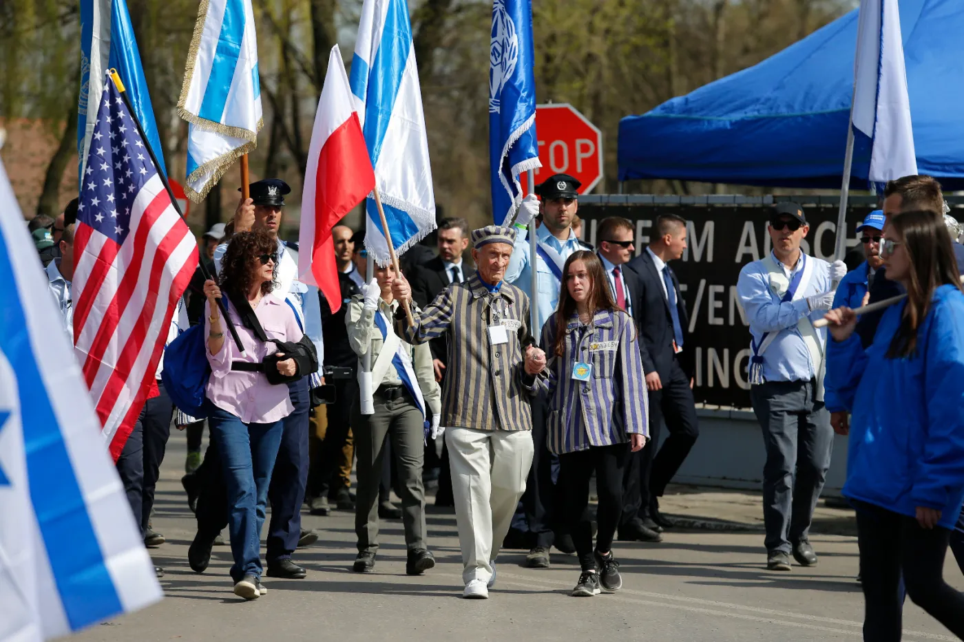 Byli więźniowie wzięli udział w Marszu Żywych