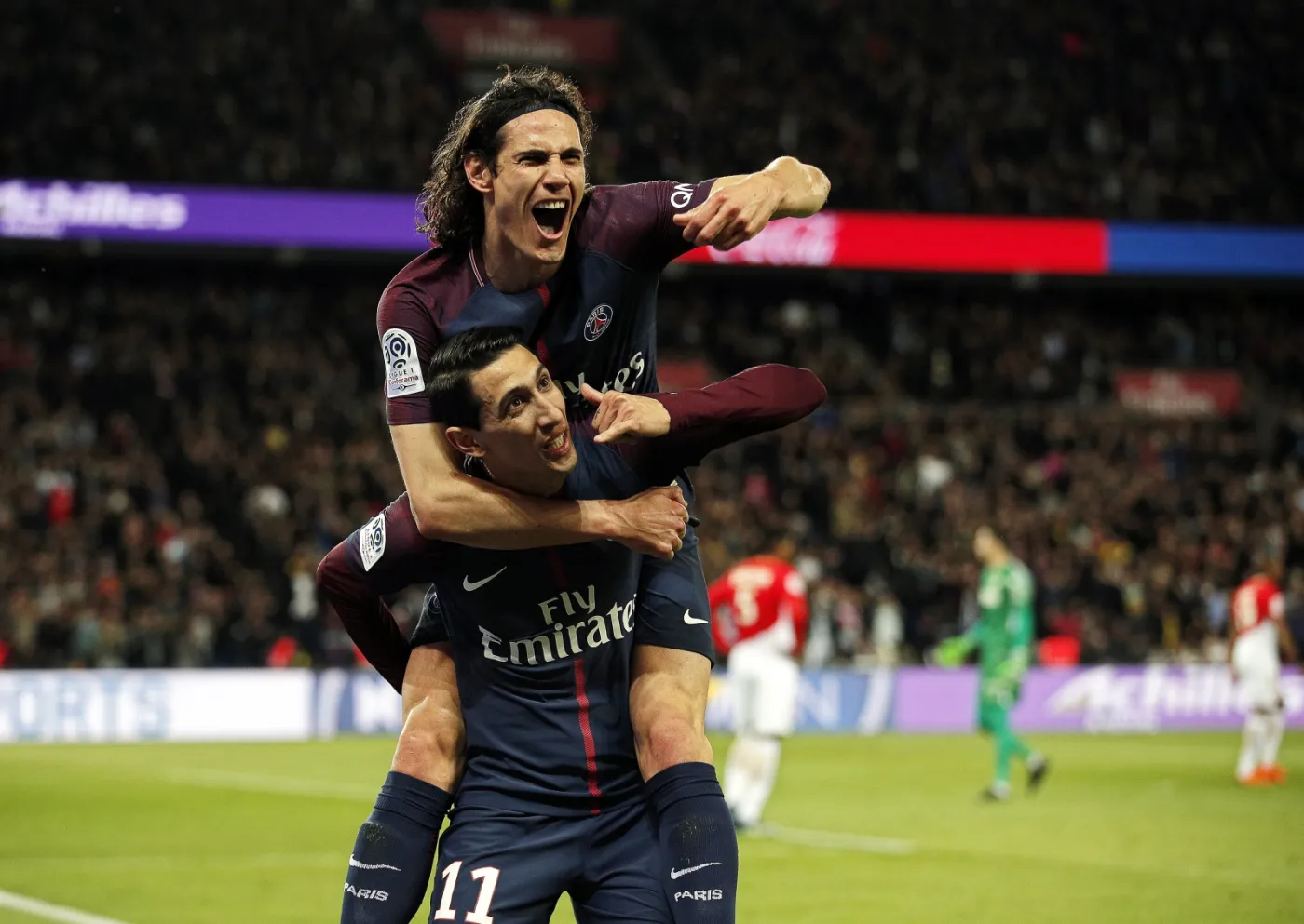 Edinson Cavani i Angel Di Maria