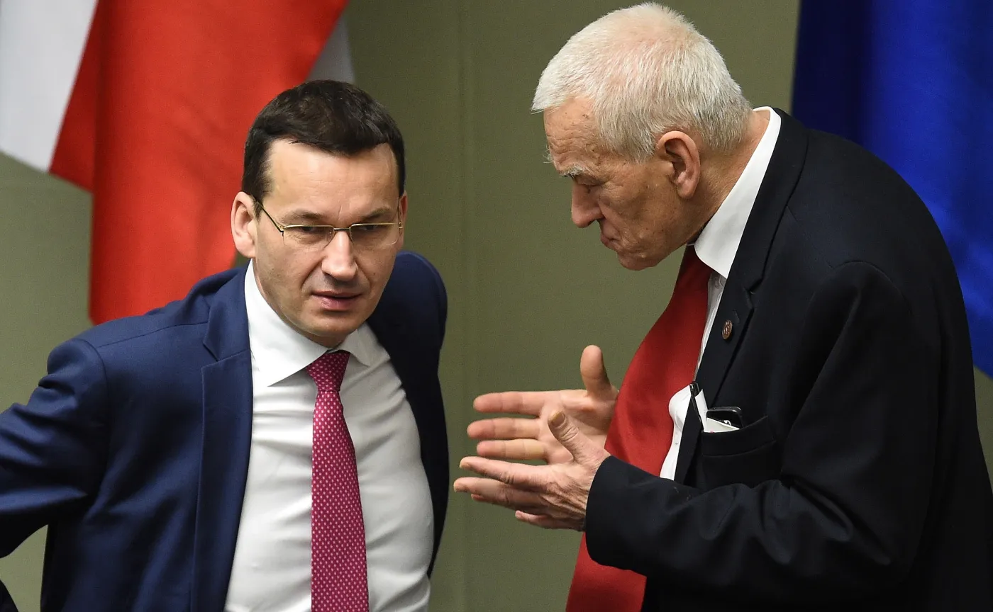 Mateusz Morawiecki i Kornel Morawiecki