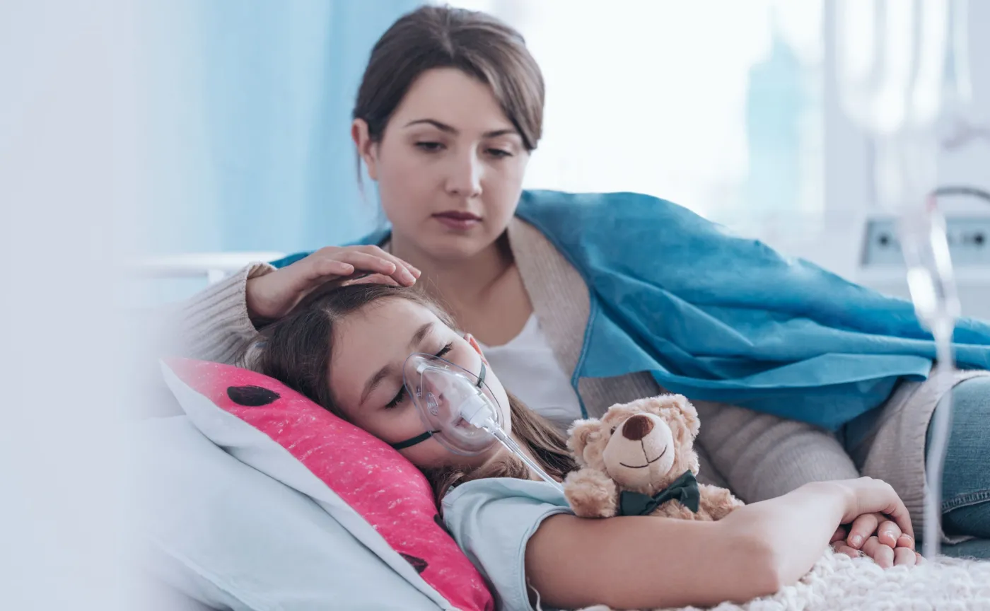 Dziecko w szpitalu, pobyt rodzica